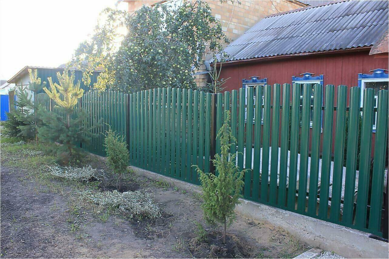 Забор из штакетника 60м фото1 в Всеволожске