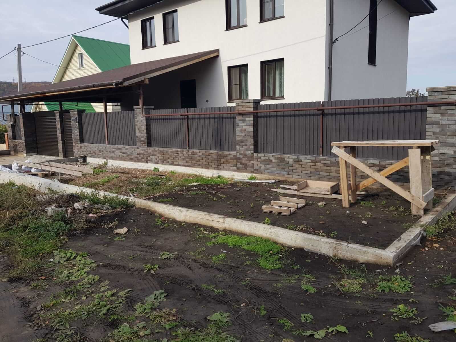 Забор из штакетника 15м RAL8019/8019 Темный Шоколад двусторонний МАТТЕ фото 1 в Всеволожске