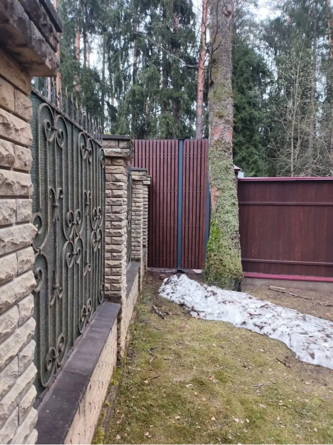 Забор из декоративных реек 7м Темный Дуб 3D Принтек фото 1 в Всеволожске